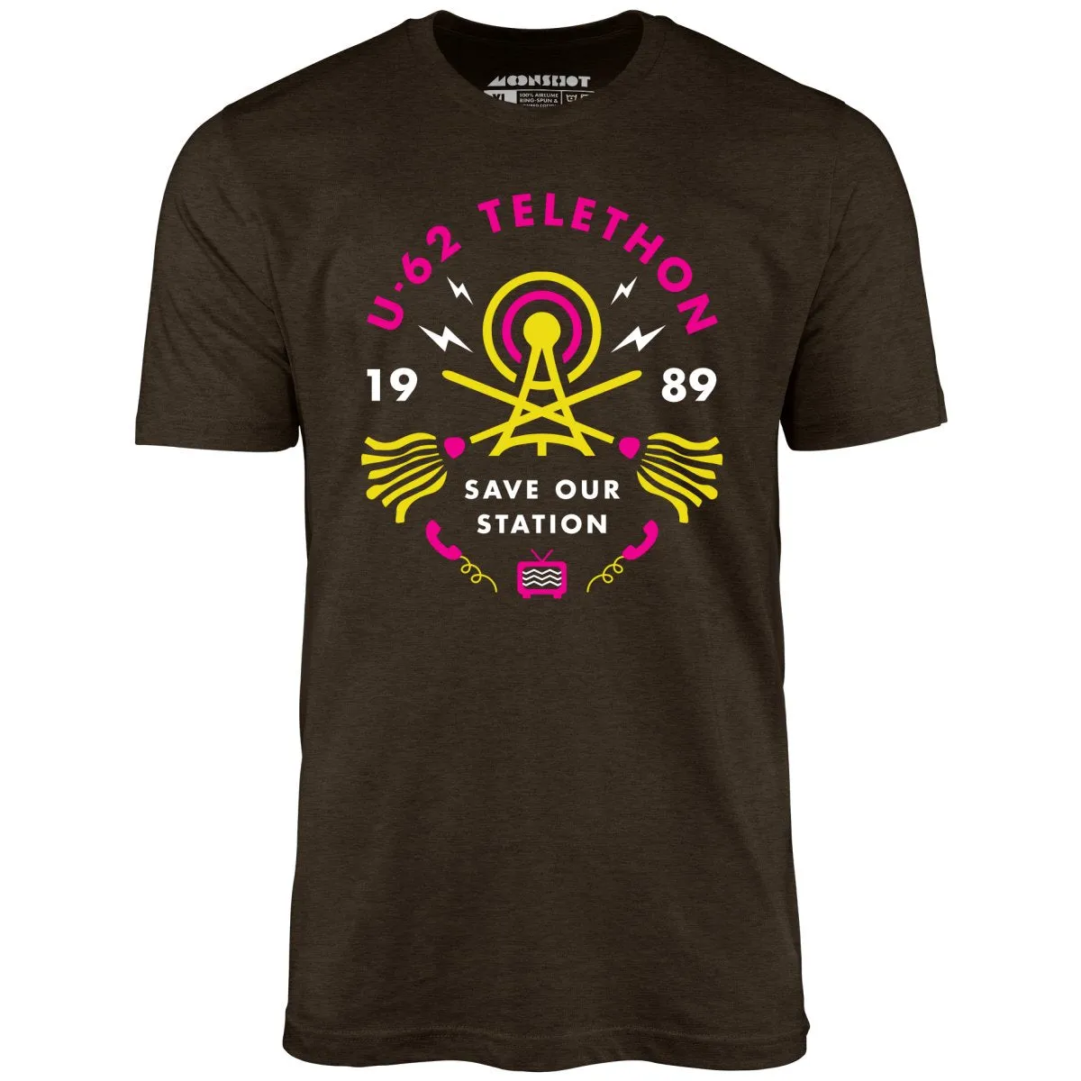 1989 UHF U-62 Telethon - Unisex T-Shirt