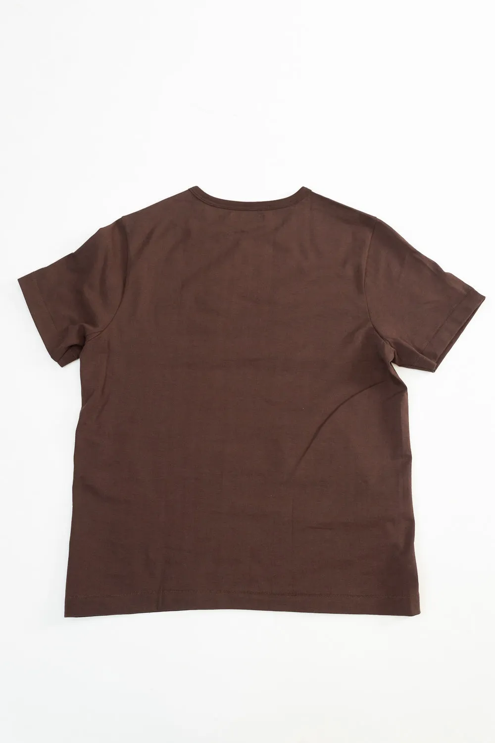 215.19 - 7.2oz Loopwheeled T-Shirt Classic Fit - Coffee