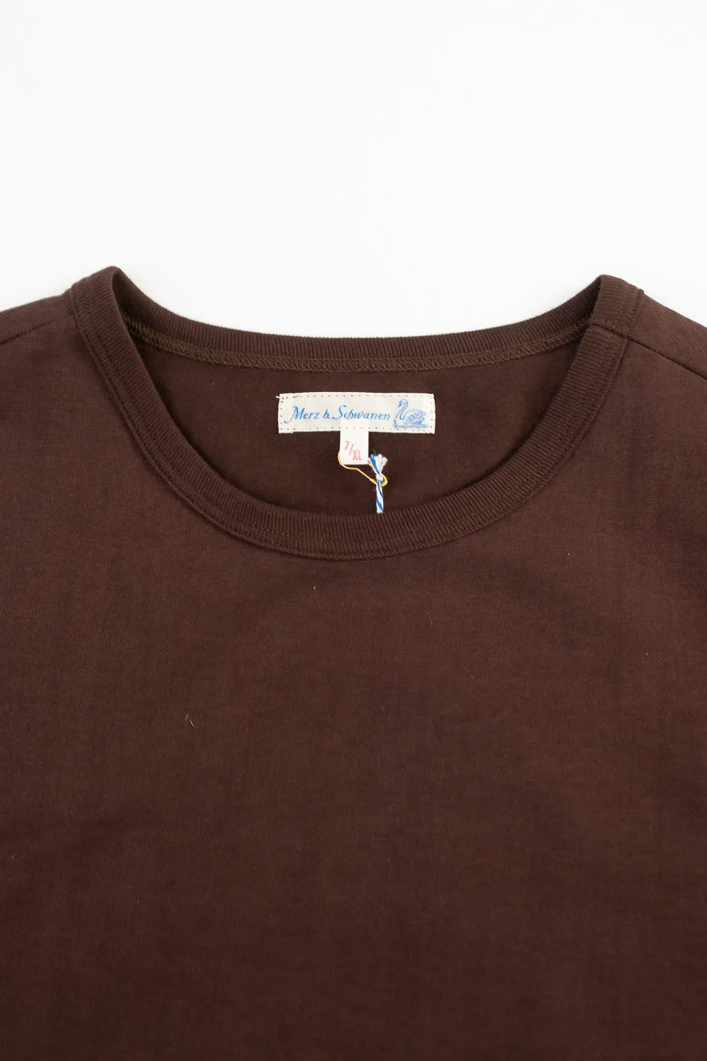 215.19 - 7.2oz Loopwheeled T-Shirt Classic Fit - Coffee