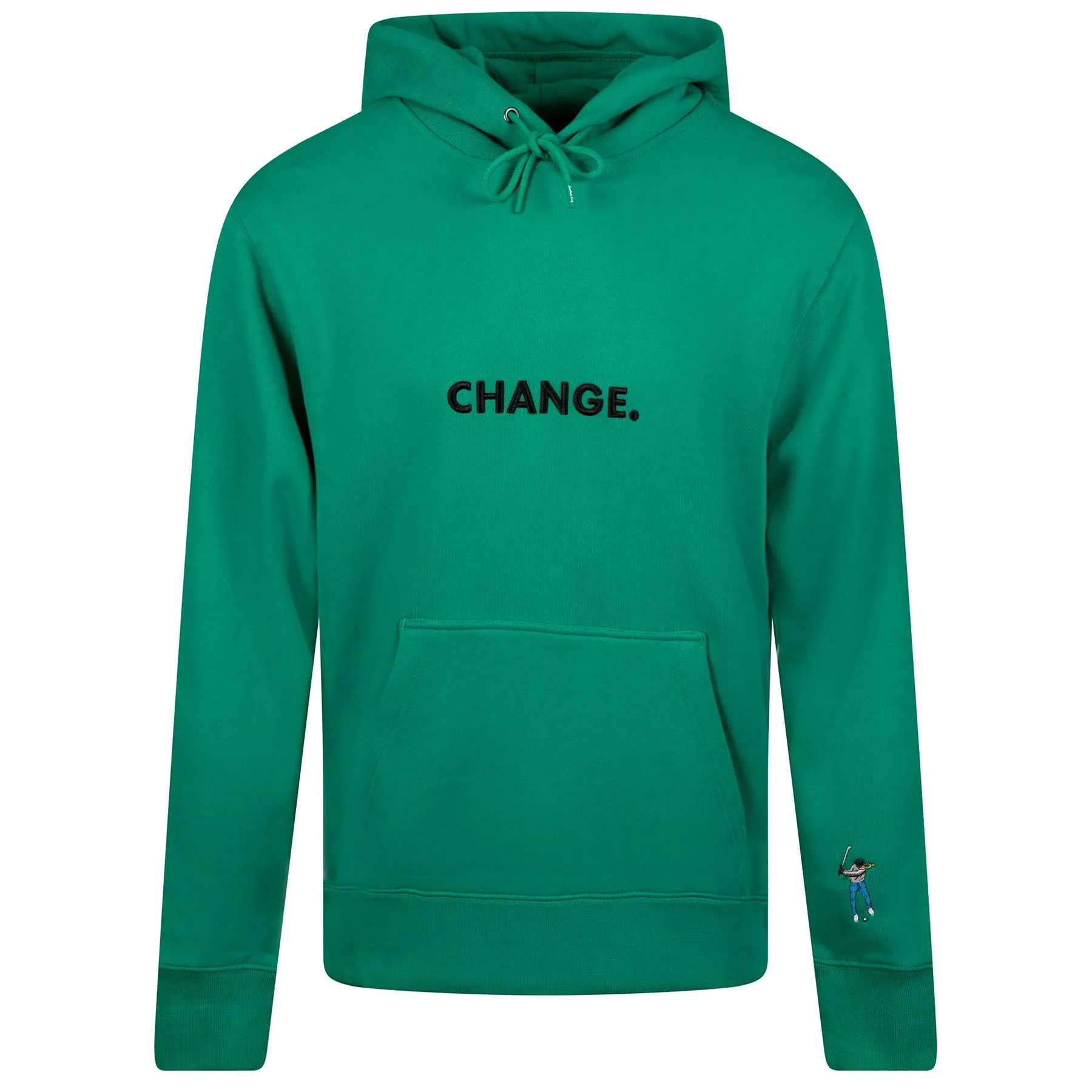 Change Hoodie Golf Green - W23