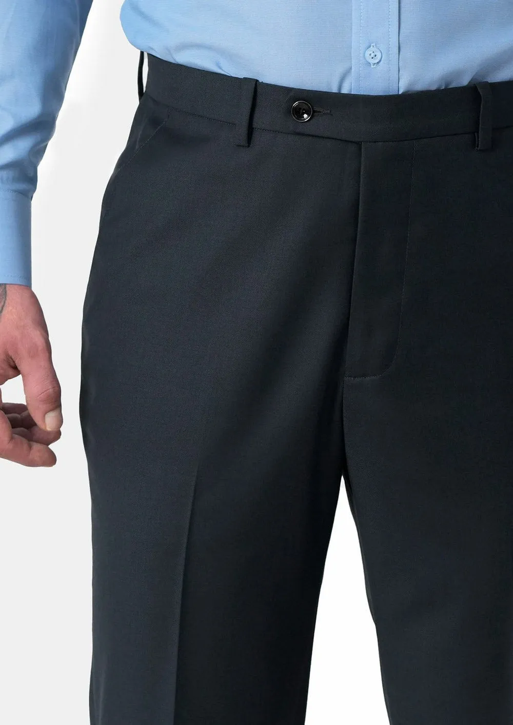 Dark Charcoal Twill Pants