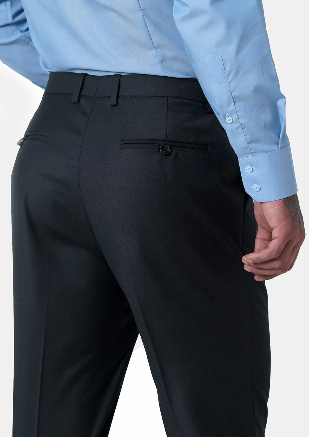 Dark Charcoal Twill Pants