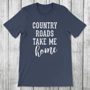 Daydream Tees Country Roads Navy