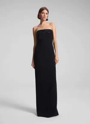 Elizabeth Strapless Embellished Gown