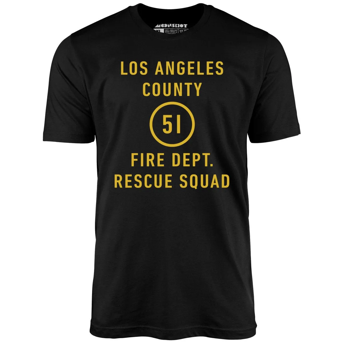 Emergency - Los Angeles County Fire Dept. Squad 51 - Unisex T-Shirt