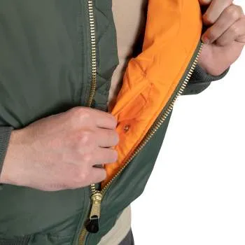 Enhanced Nylon MA-1 Flight Jacket