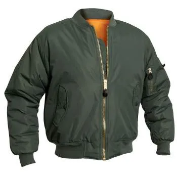 Enhanced Nylon MA-1 Flight Jacket