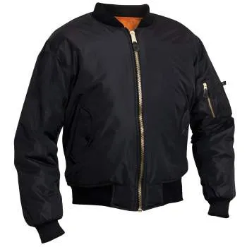 Enhanced Nylon MA-1 Flight Jacket