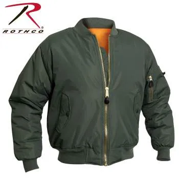 Enhanced Nylon MA-1 Flight Jacket