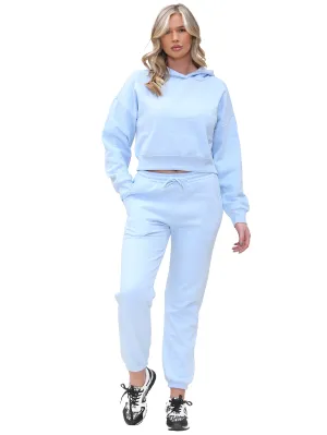 Enzo | Womens Cropped Hoodie Tracksuit