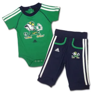 Fighting Irish Short Sleeved Creeper & Pants (24M Only)