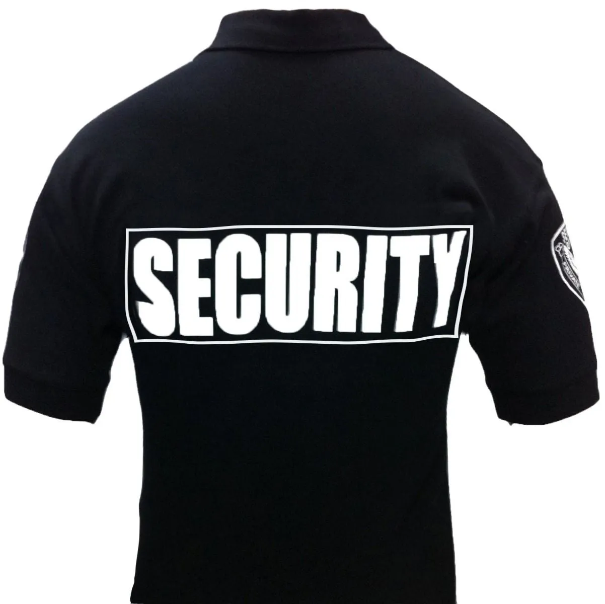 First Class Private Security Badge Polo Shirt