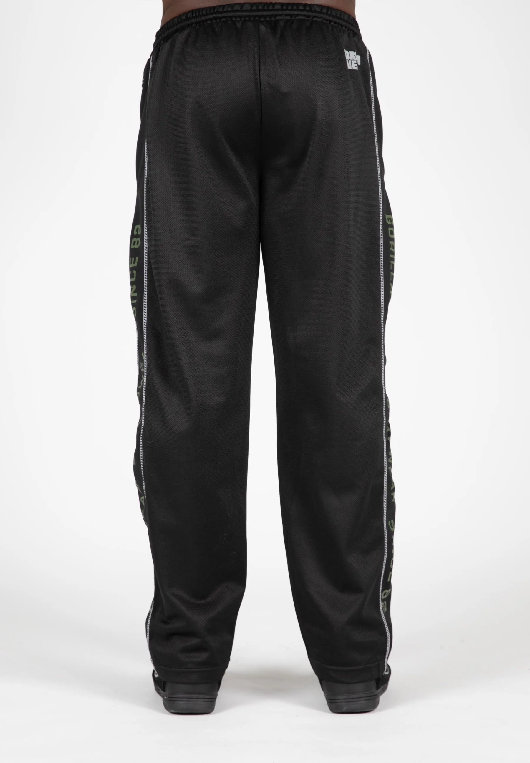 Functional Mesh Pants - Black/Green