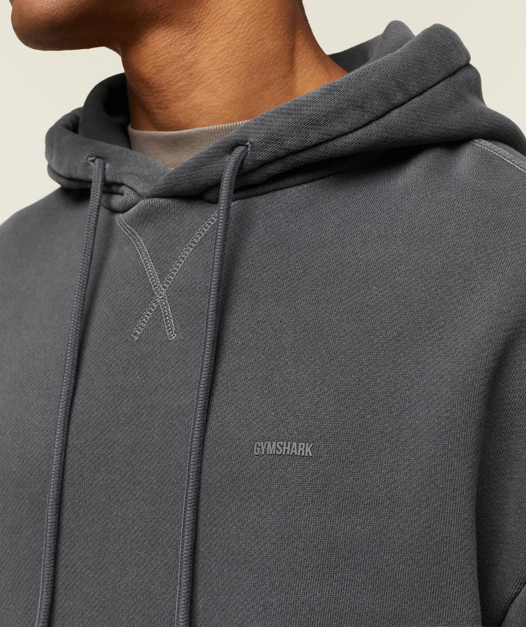 Gymshark everywear Relaxed Hoodie - Washed Black