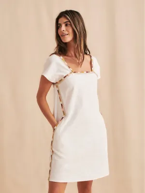 Jetty Dress in White