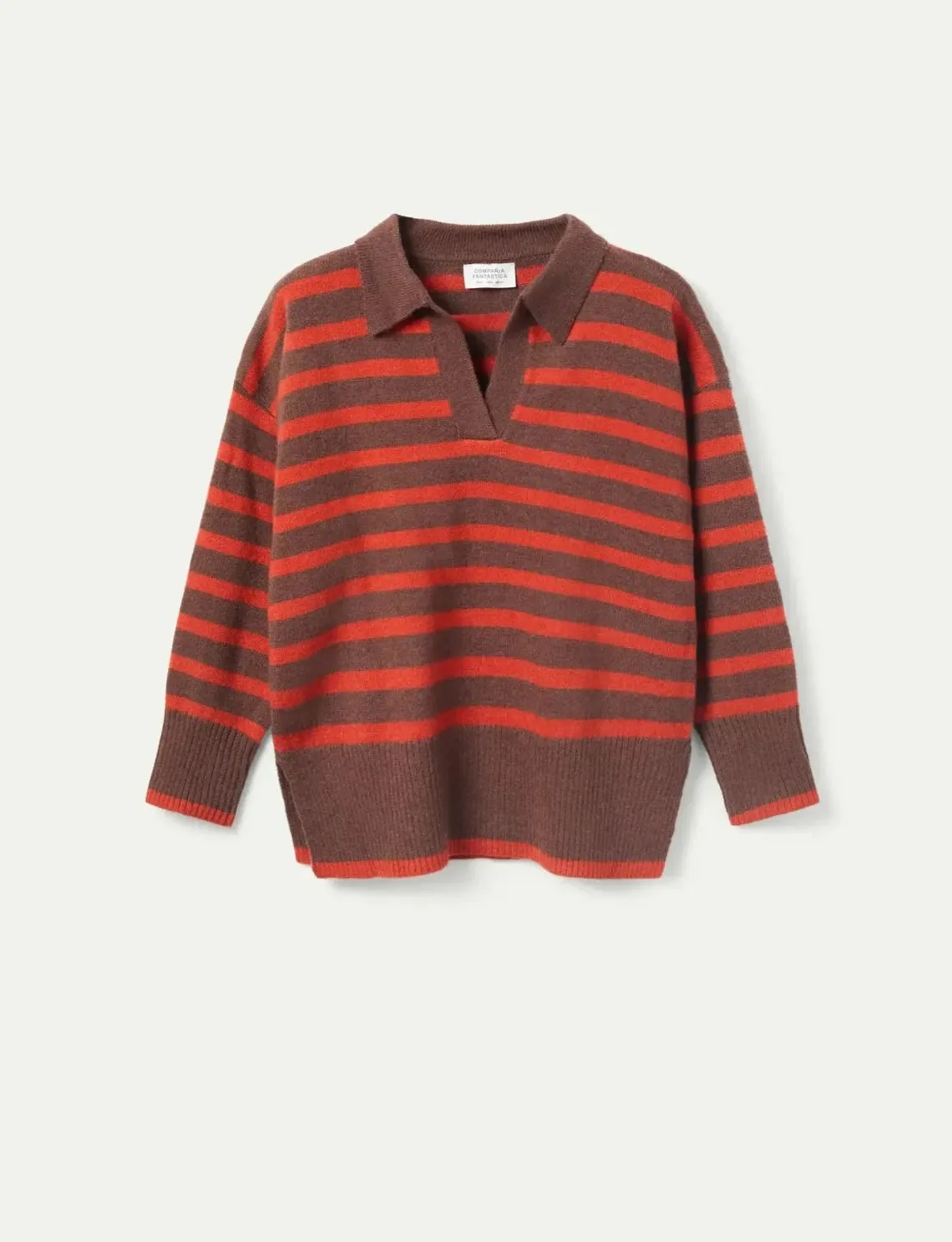 Laura Polo Knit in Stripe