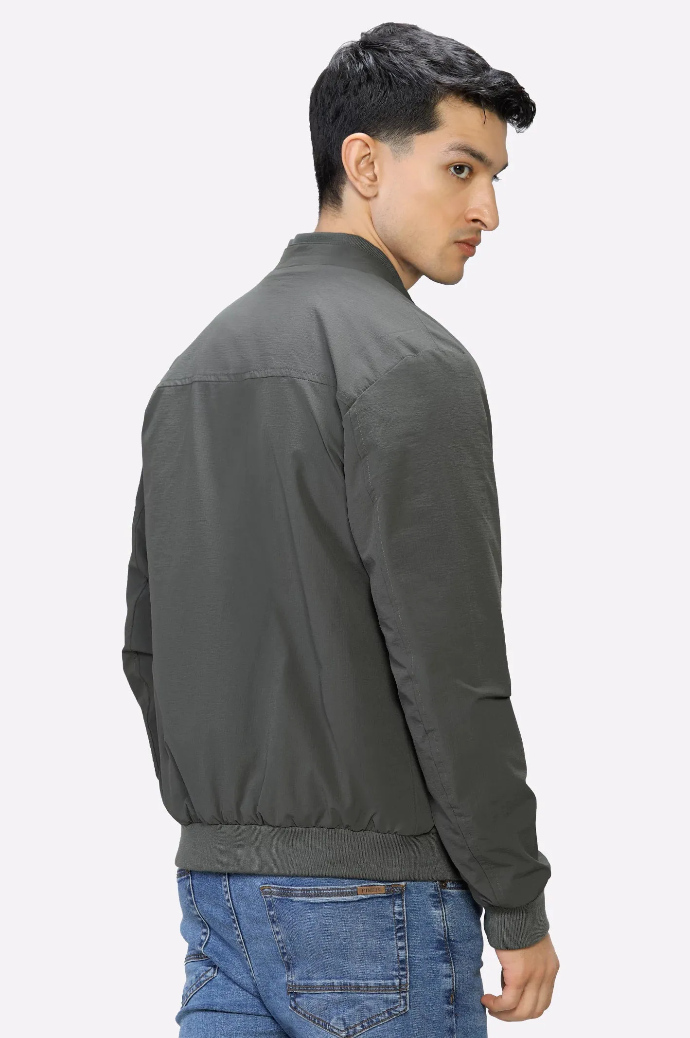 Men’s Lightweight Stretchable Dark Green Jacket