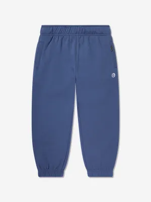 Molo Boys Logo Joggers in Blue