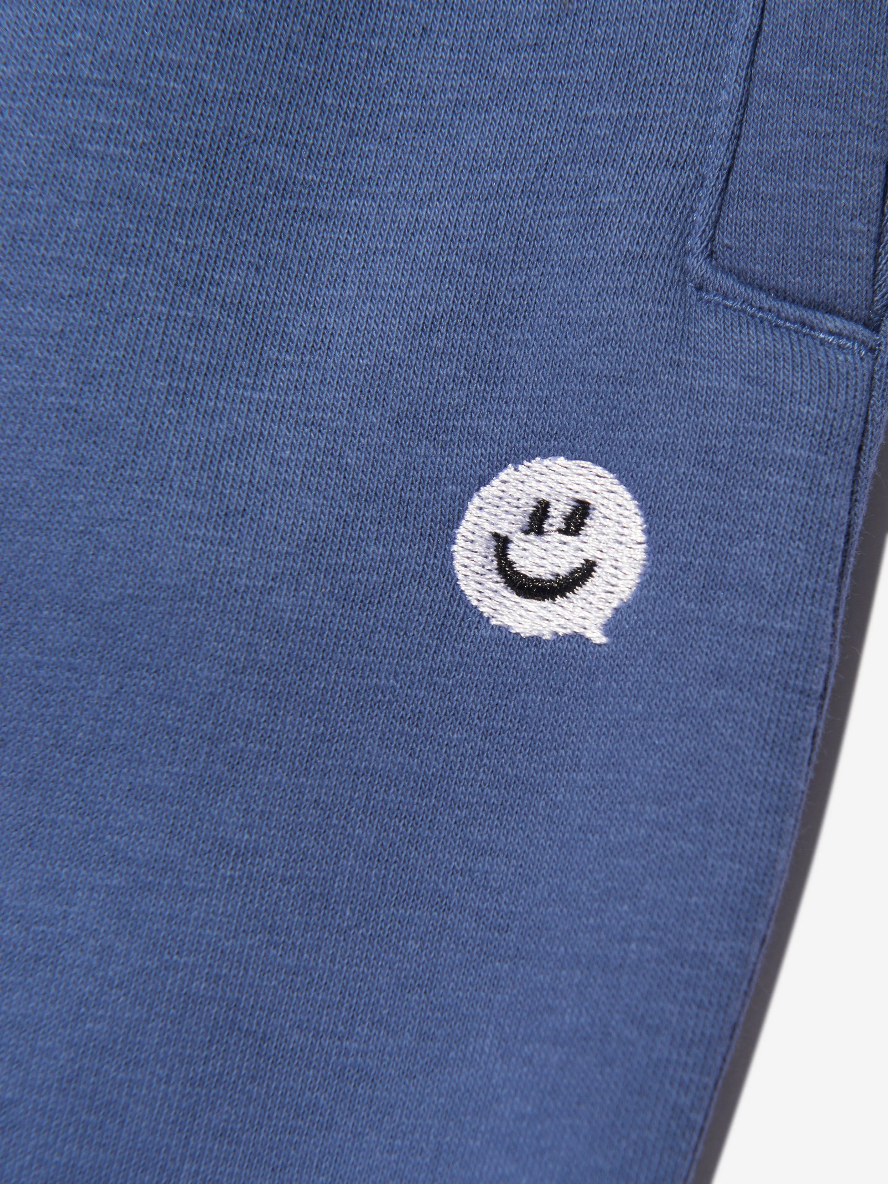 Molo Boys Logo Joggers in Blue