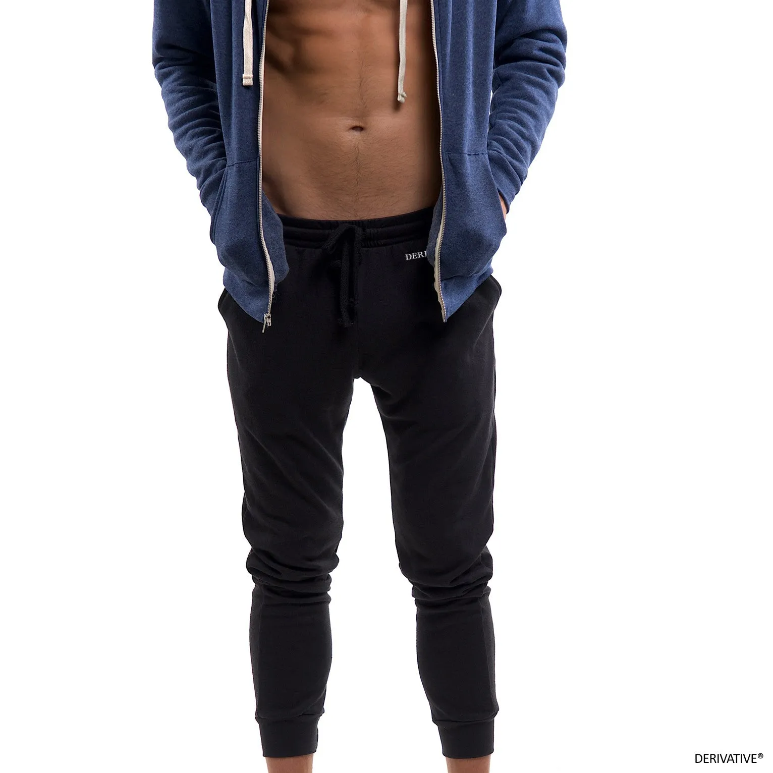 Organic Cotton Joggers - Black