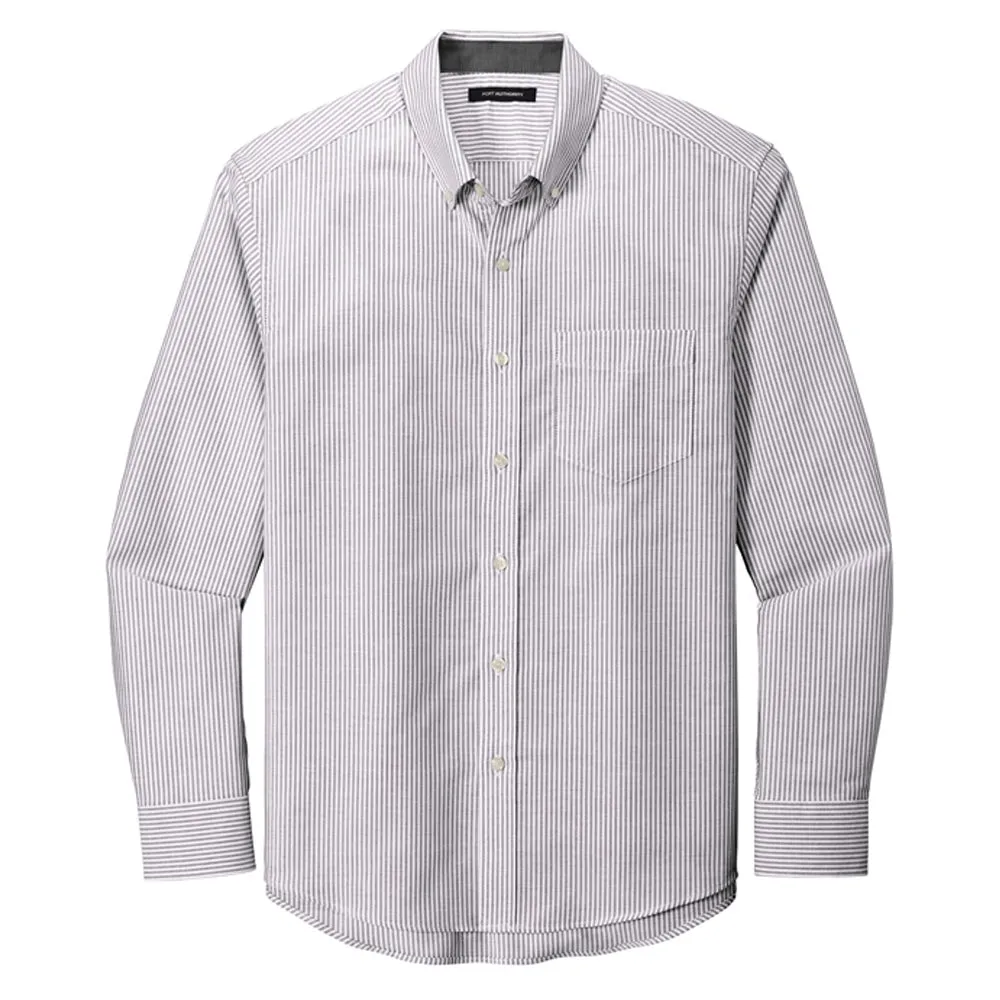 Port Authority SuperPro Oxford Stripe Shirt