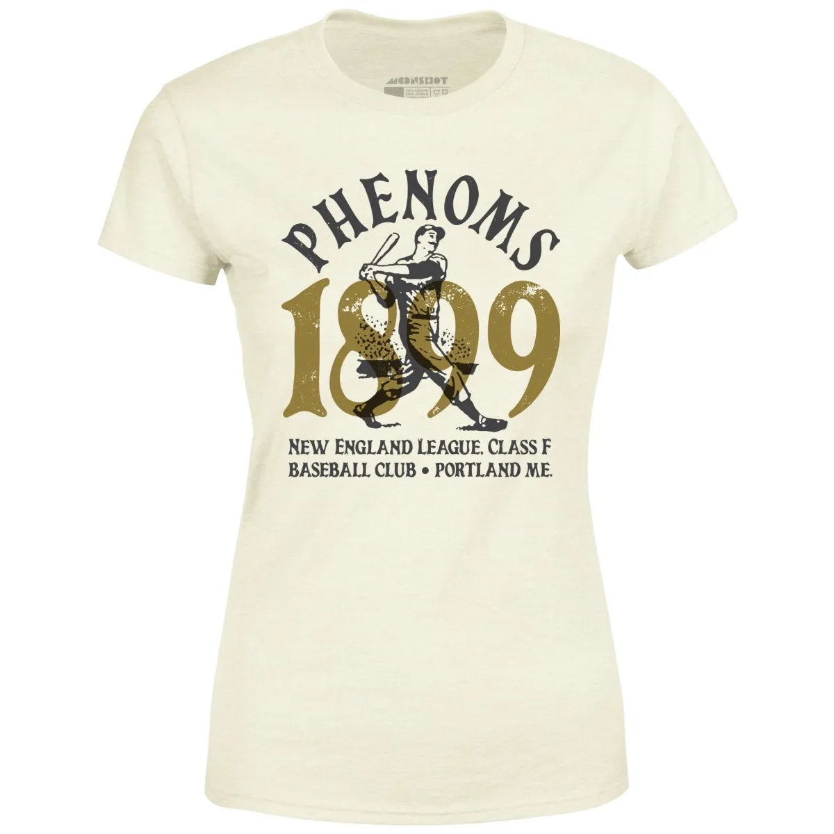 Portland Phenoms - Maine - Vintage Defunct Baseball Teams - Women's T-Shirt