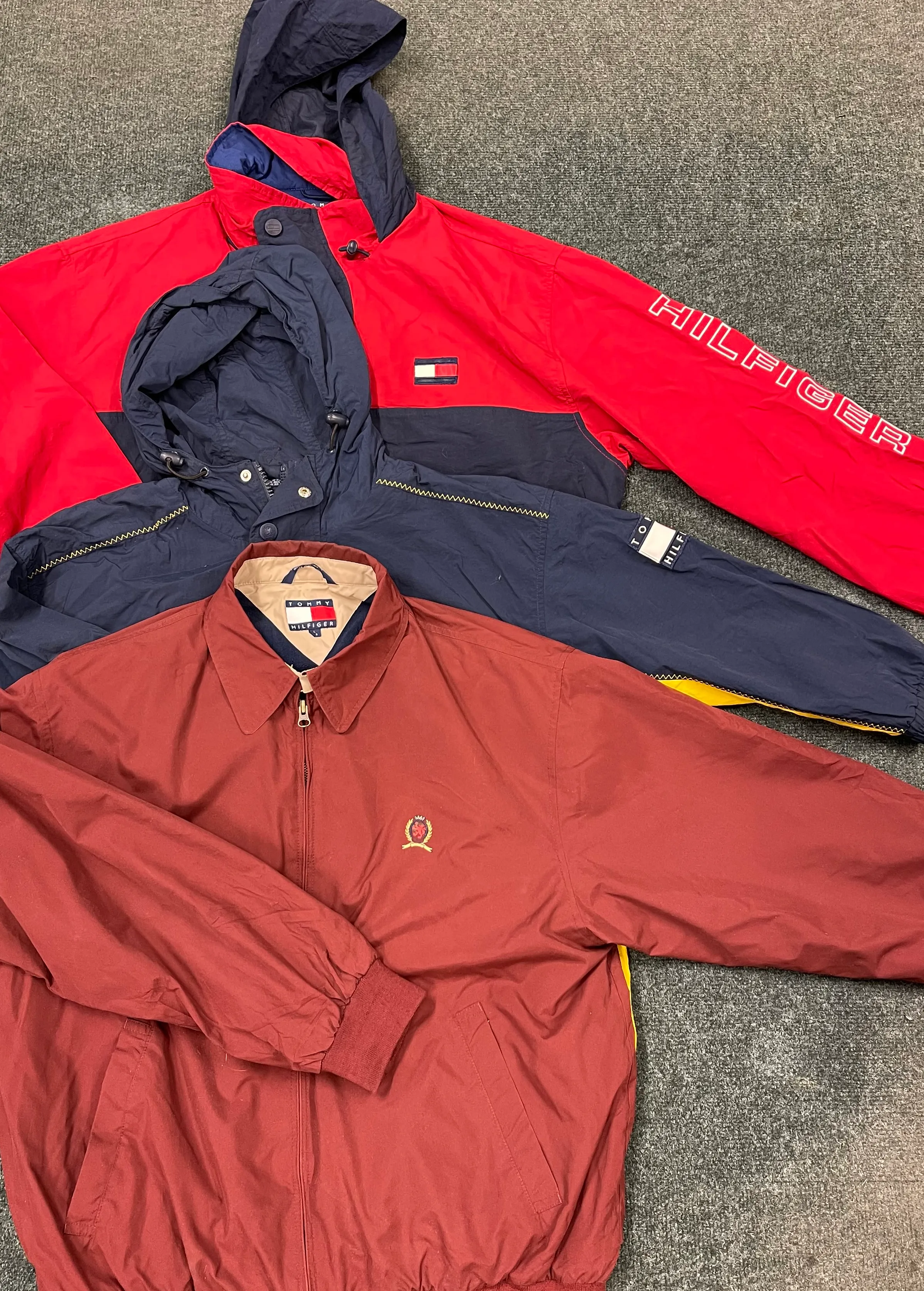 Ralph Lauren and Tommy Hilfiger Jackets Mix