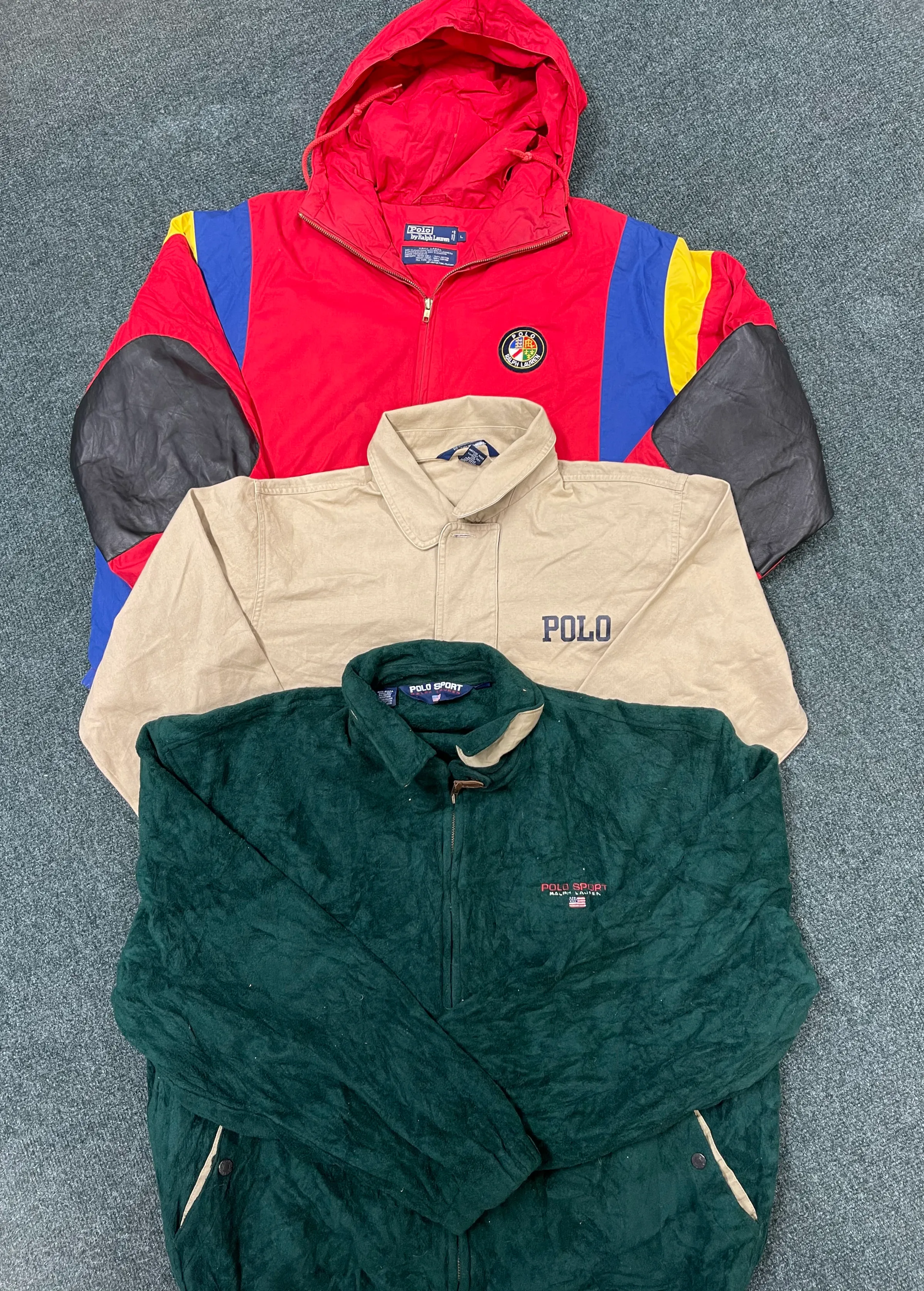 Ralph Lauren and Tommy Hilfiger Jackets Mix