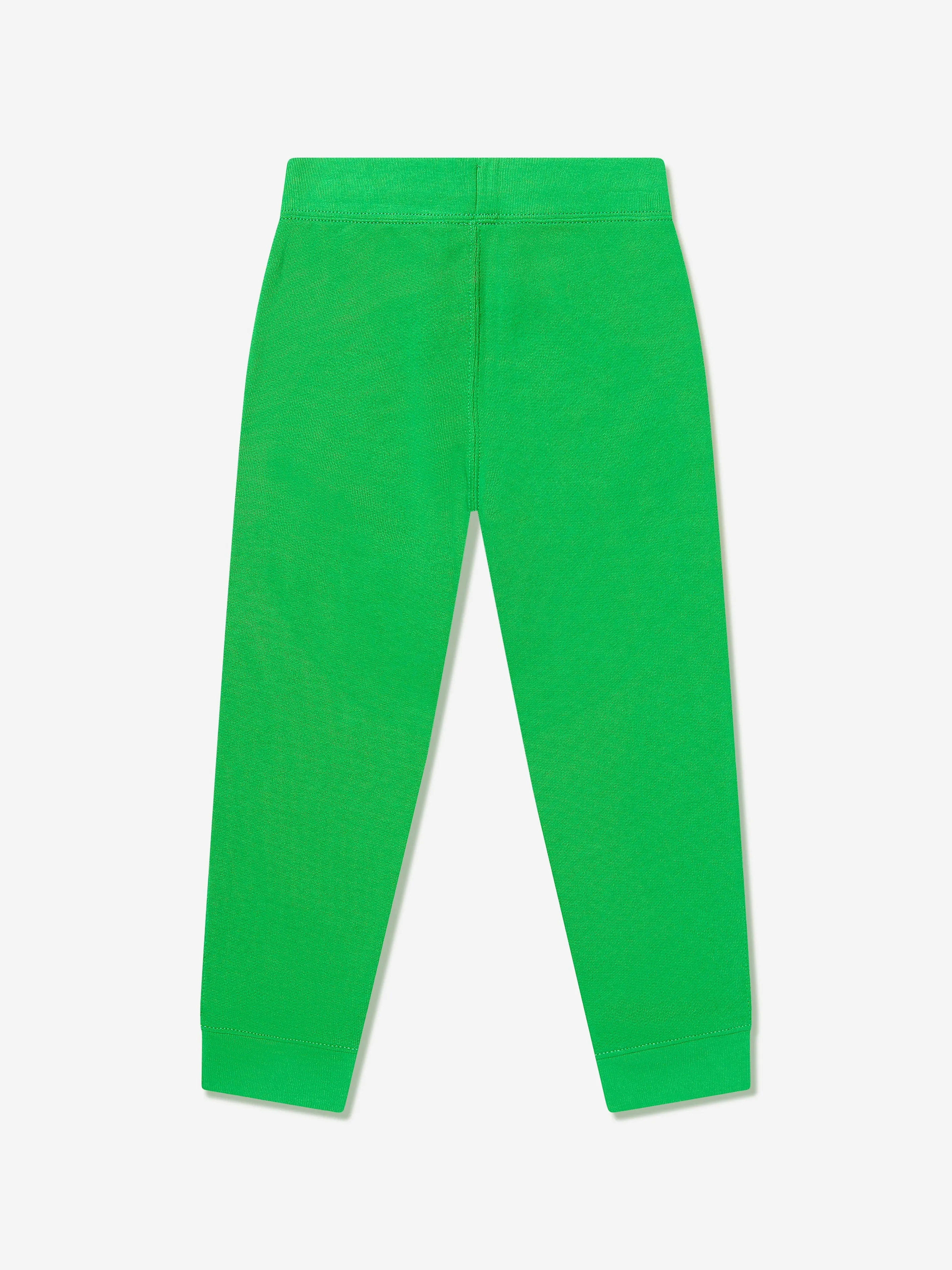 Ralph Lauren Boys Logo Joggers in Green