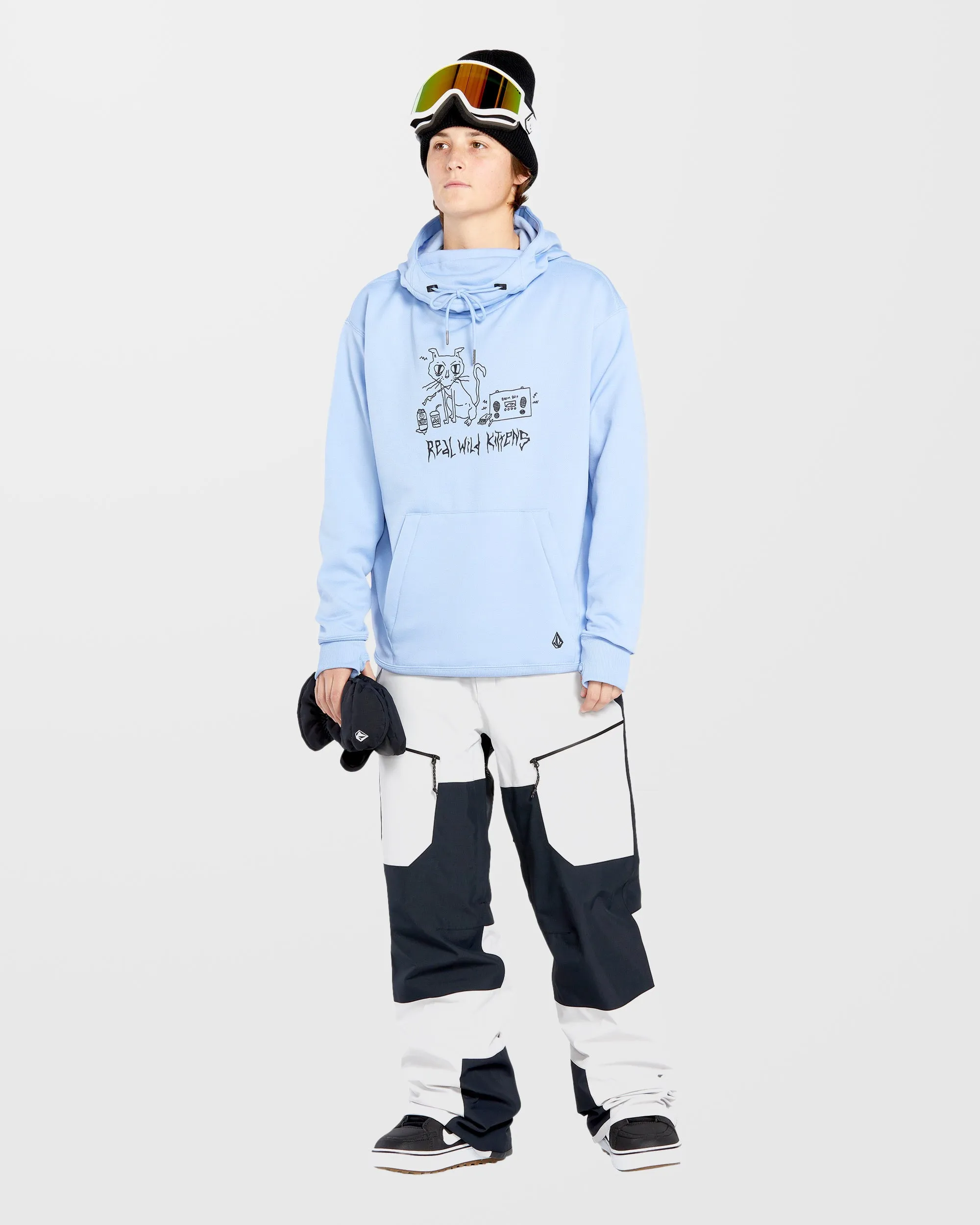 Riding Hydro Hoodie - Crystal Blue