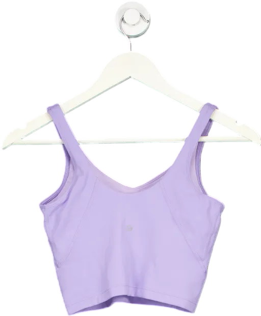 Shein Purple Crop Top UK XS