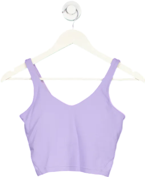 Shein Purple Crop Top UK XS