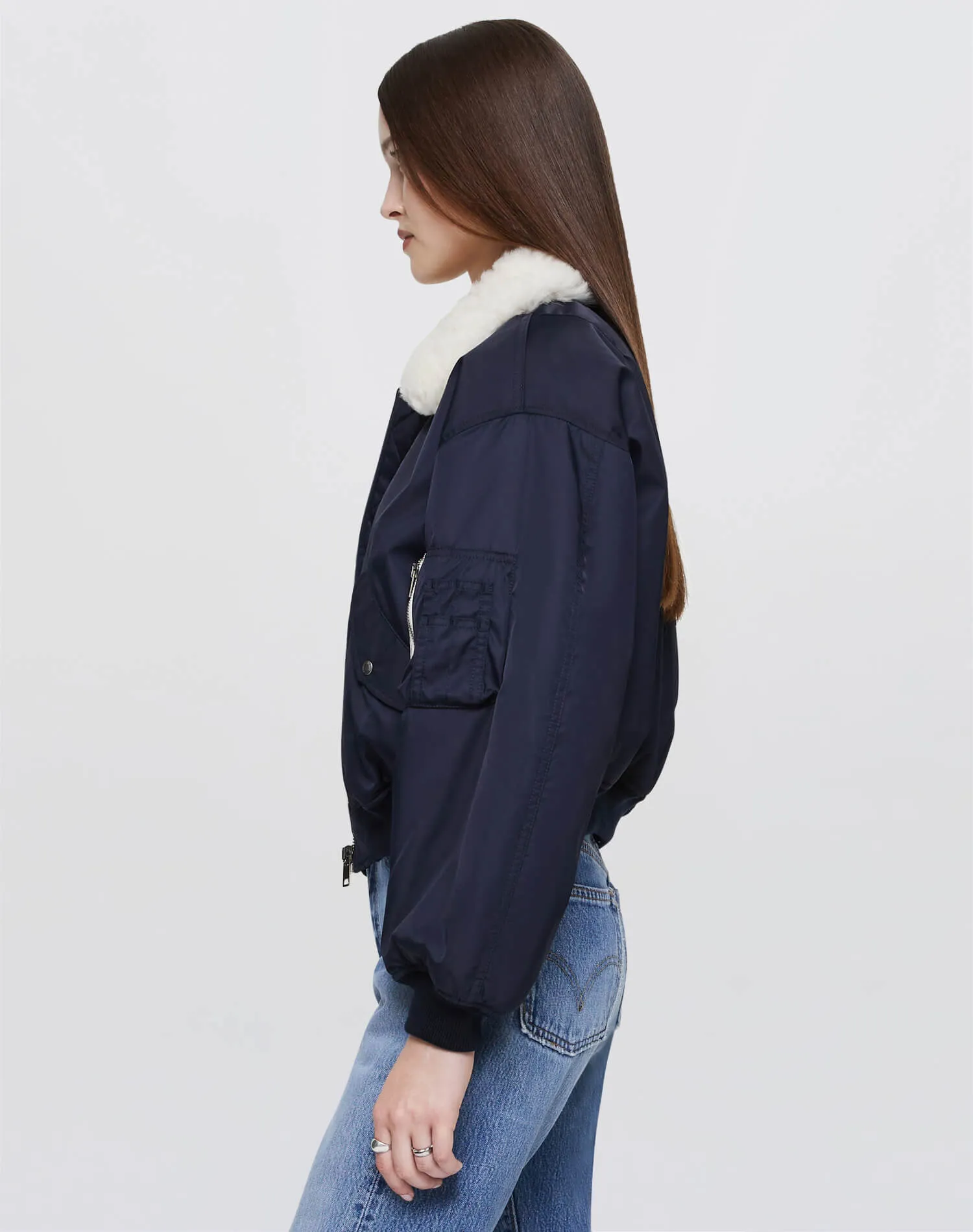 Shrunken Bomber - Navy