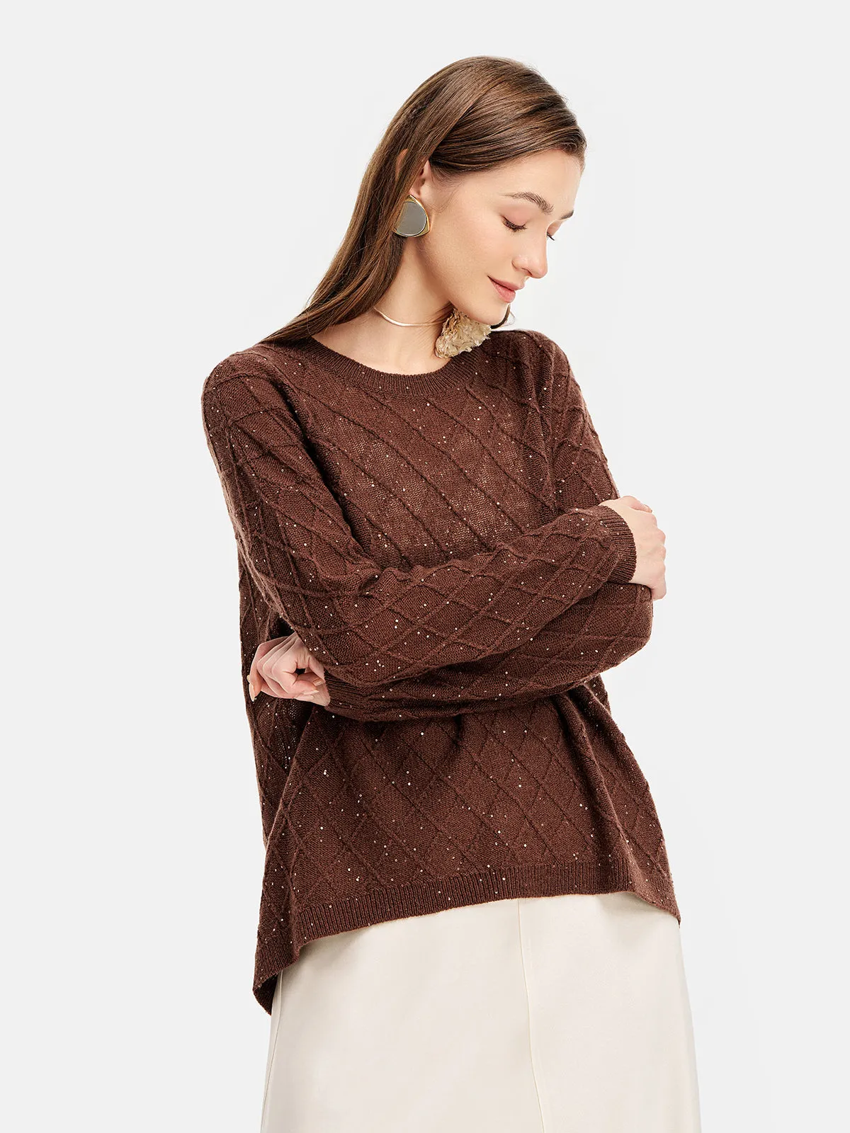 Soft Sequin Sweater