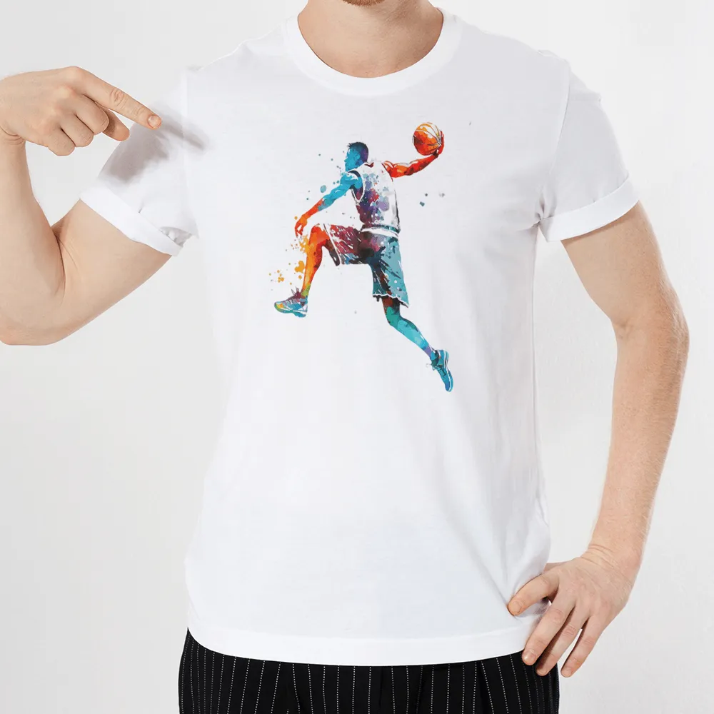 Splatter Basketball Jumping Design