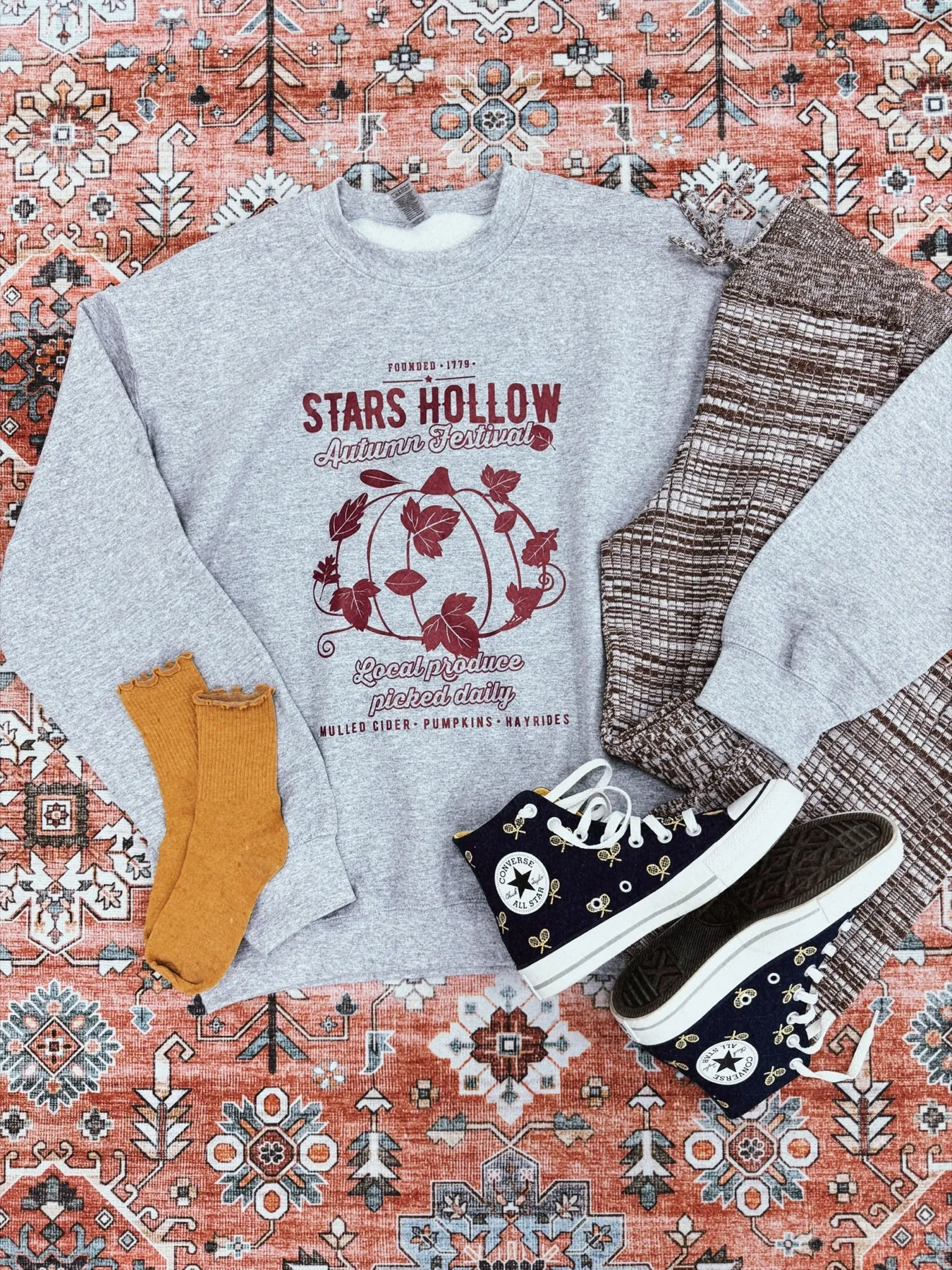 Stars Hallow Autumn Festival Crewneck Sweatshirt