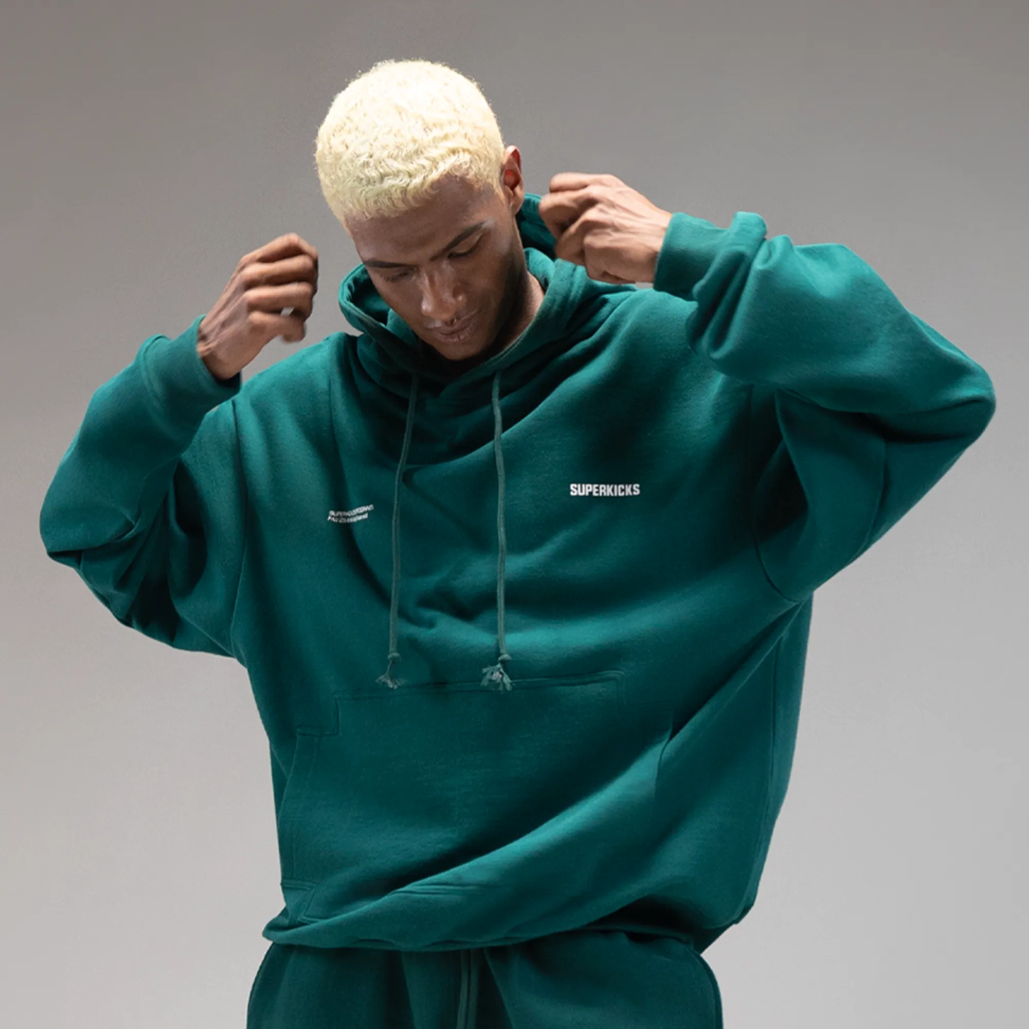 Superkicks | CORE 3.0 UNISEX HOODIE { GREEN