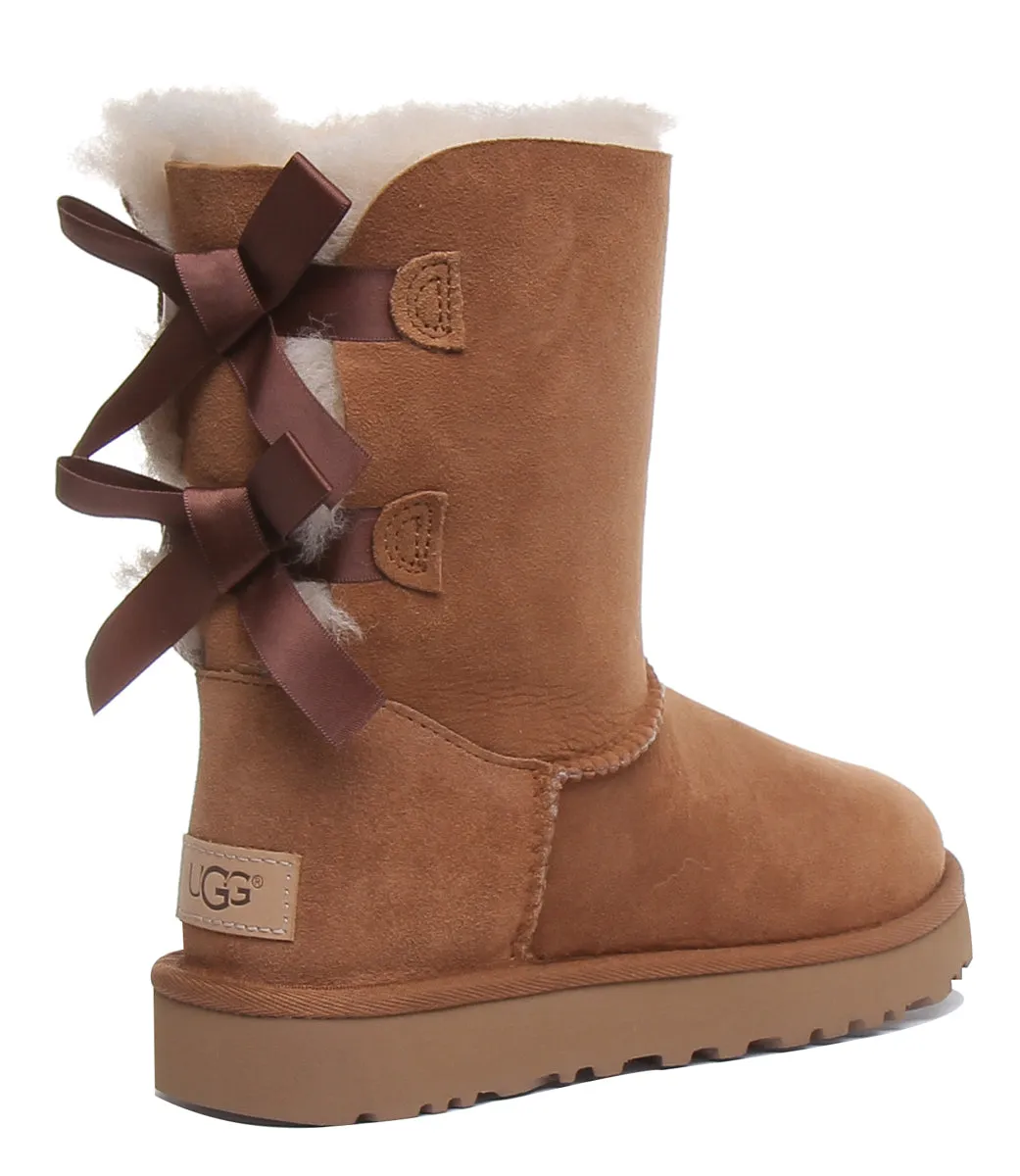 Ugg Australia Bailey Bow Ii In Chestnut