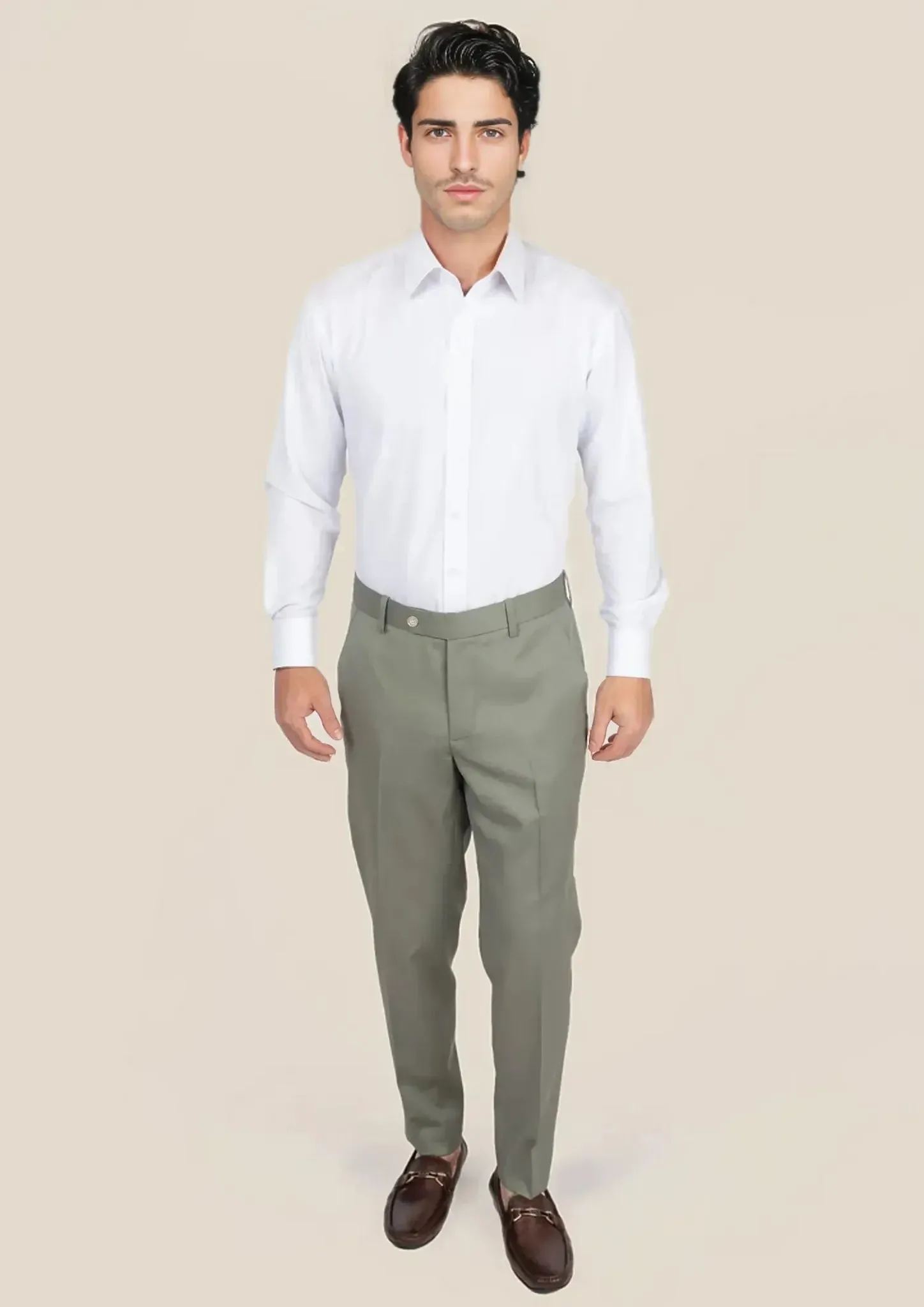 Verona Sage Twill Pants