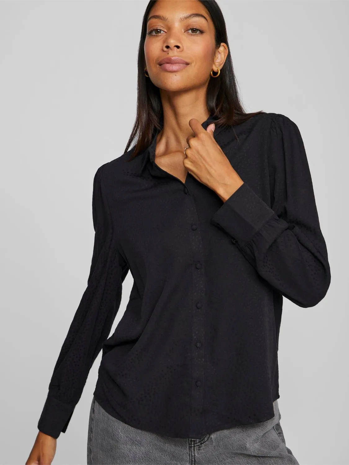 VIMOSALIA Shirt - Black Beauty